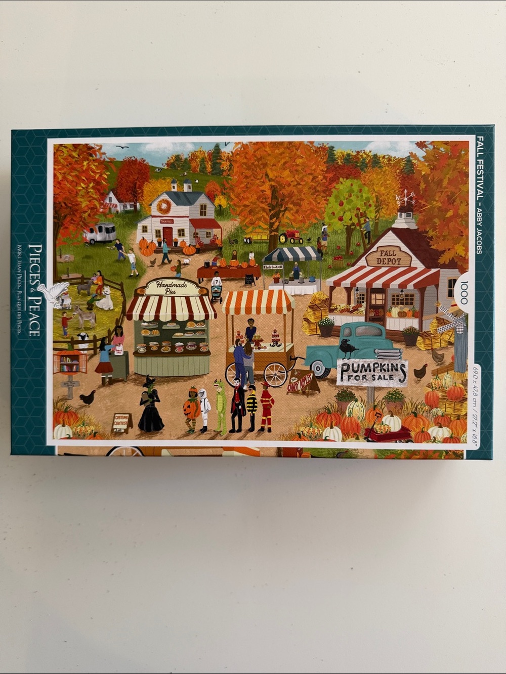 Pieces & Peace - Fall Festival - 1000-Piece Jigsaw Puzzle -